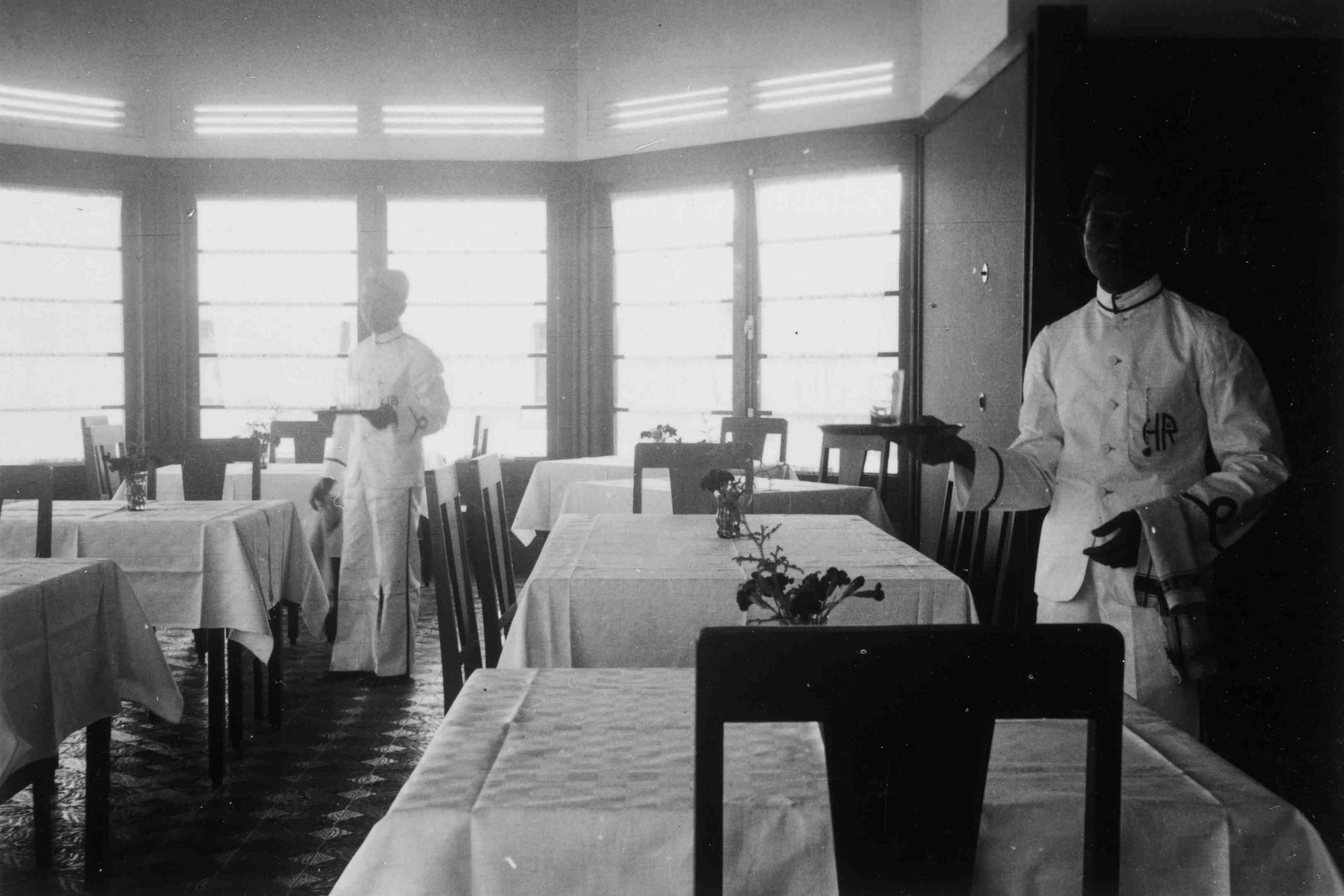 Hotel Restaurant, Java, rond 1947