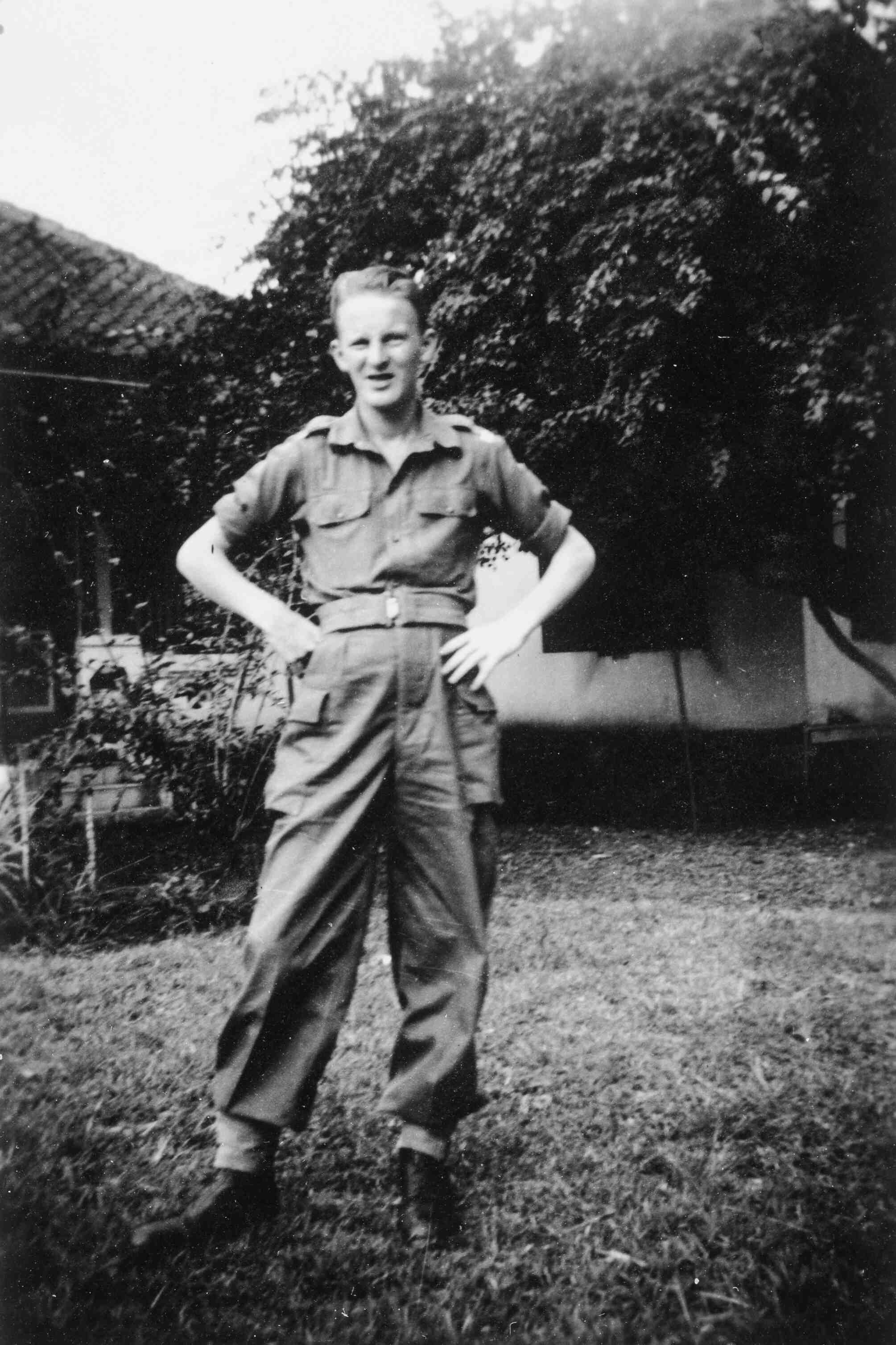 KNIL militair, naam onbekend