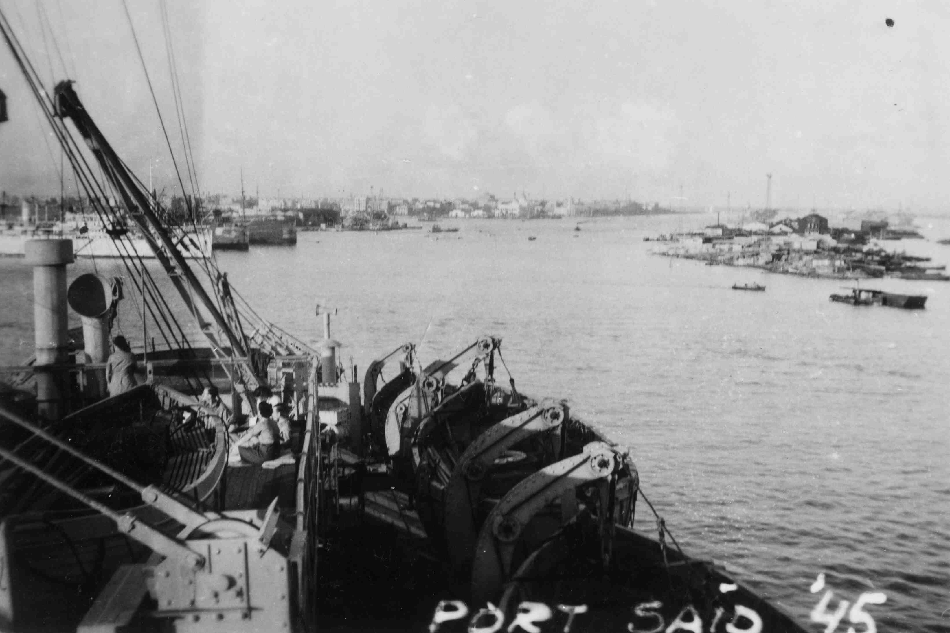 Said, Egypte, 1945