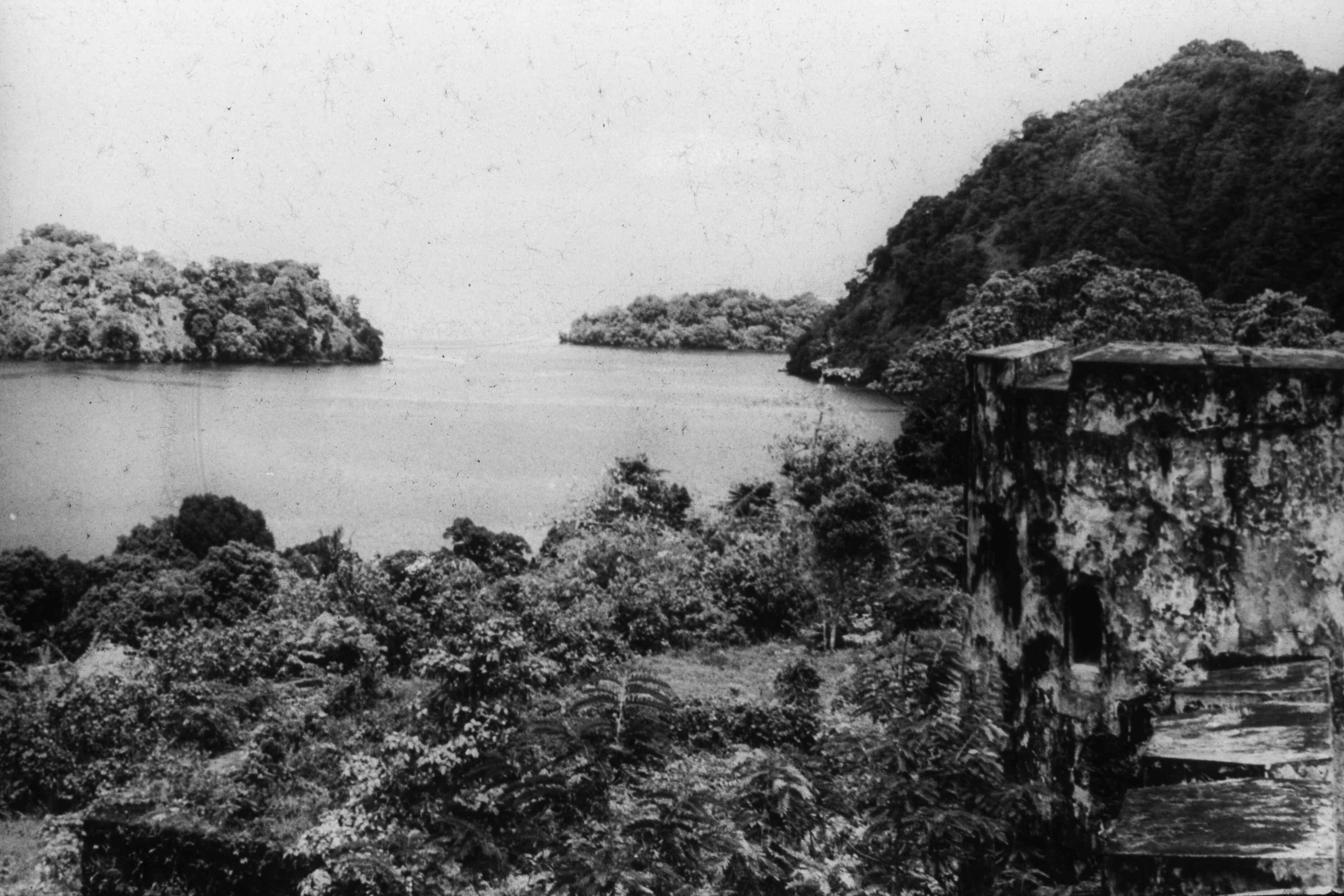 Oude foto baai Ambon