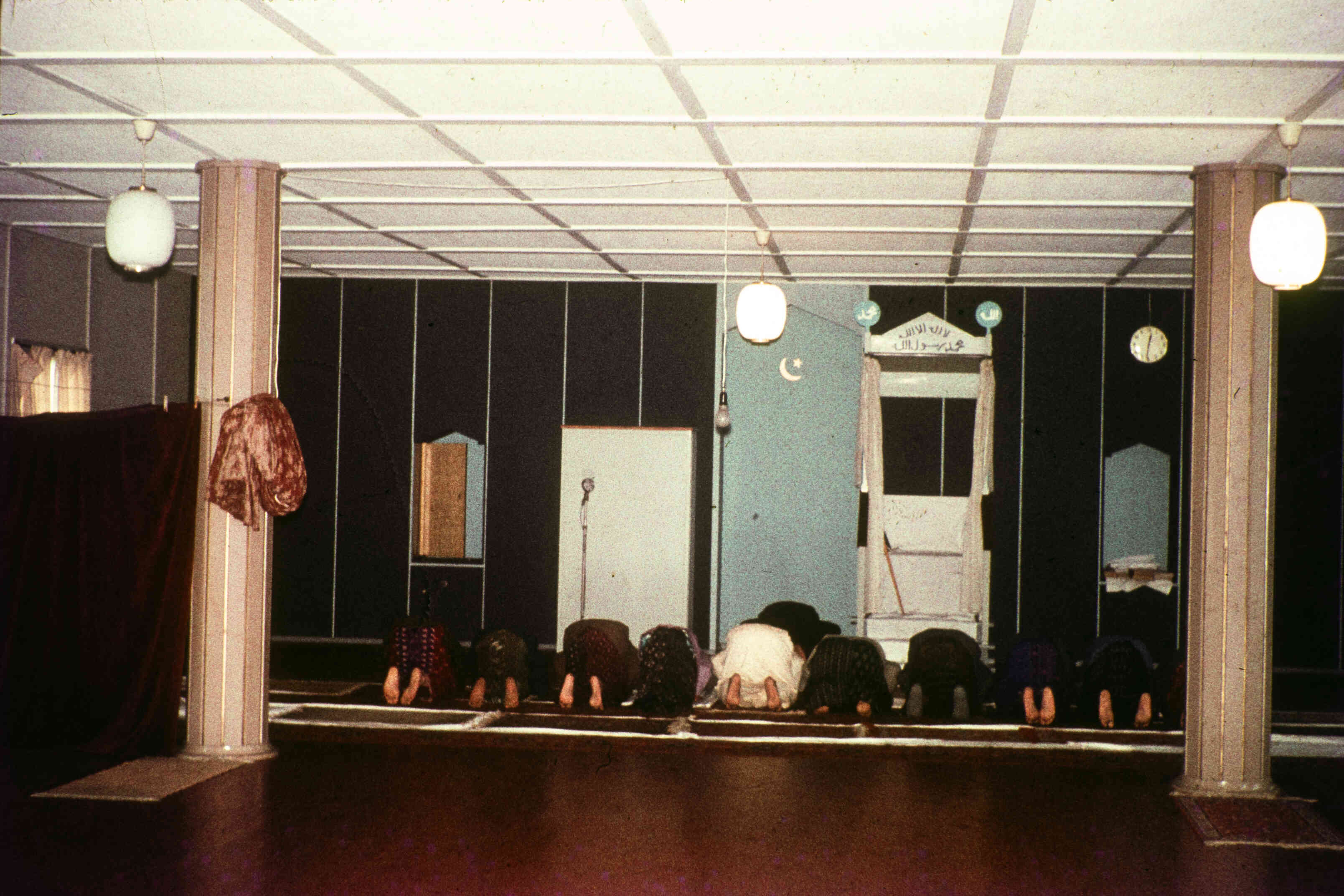 Mohammedanen in Ambonese woonoorden